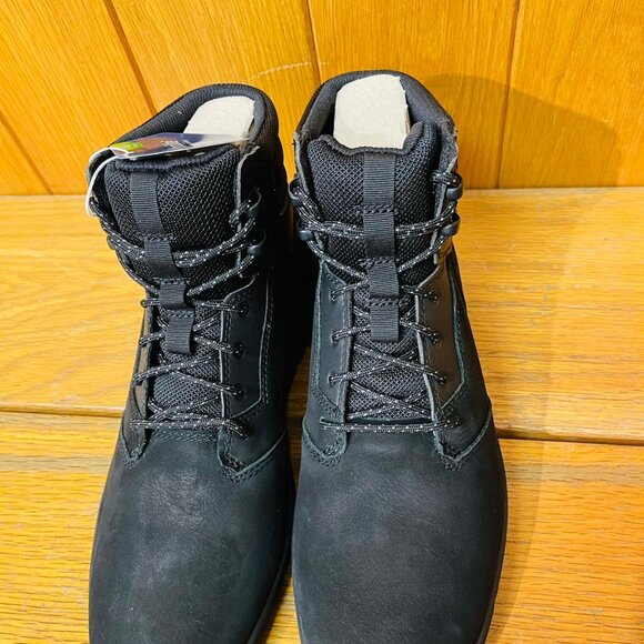 TIMBERLAND MEN'S GRAYDON MID LIGHTWEIGHT SNEAKER CHUKKA BOOT BLACK NUBUCK A1ZRR - Picture 9 of 12